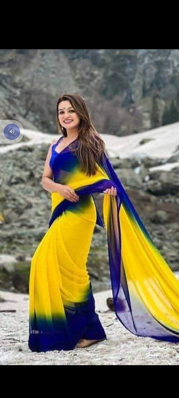 Screenshot_2026-04-08-07-12-45-39_40deb401b9ffe8e1df2f1cc5ba480b12 Rongdhonu Georgette sharee - Image 1